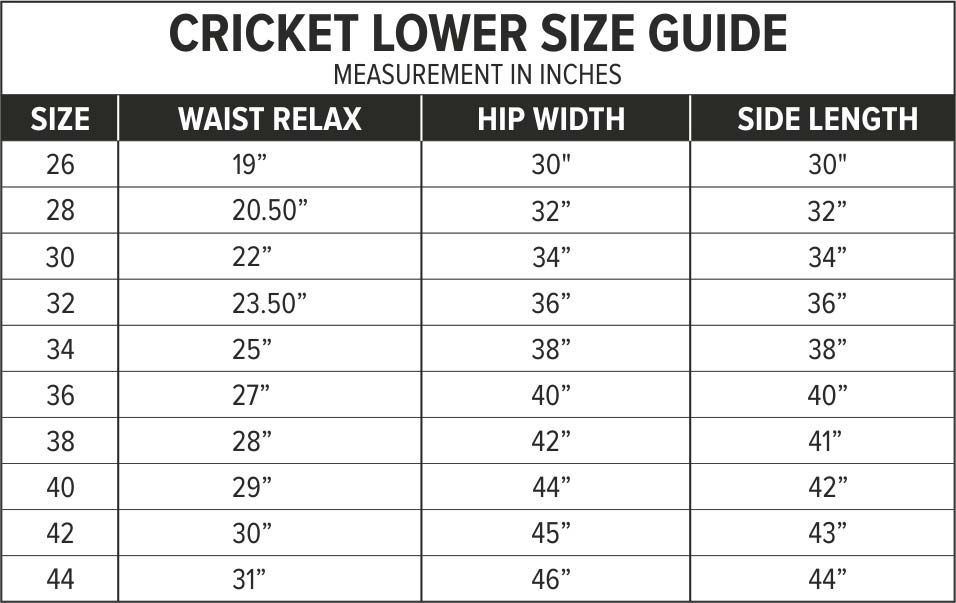 Size Guide