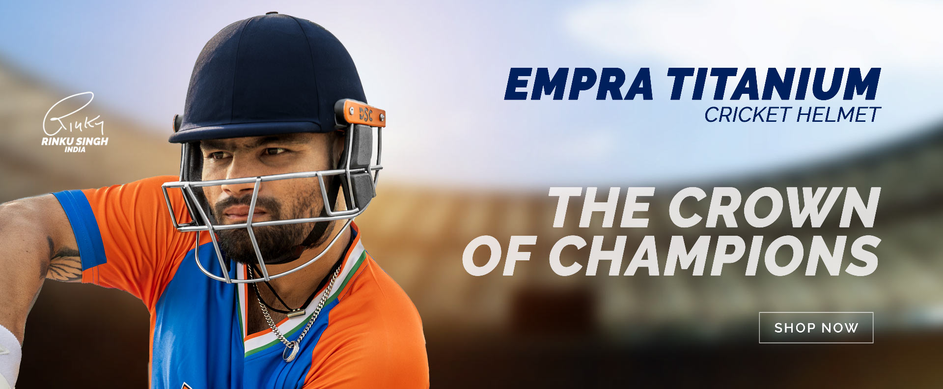 DSC Empra Titanium Cricket Helmet